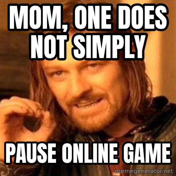 One Does Not Simply meme: mom, one does not simply / pause online game