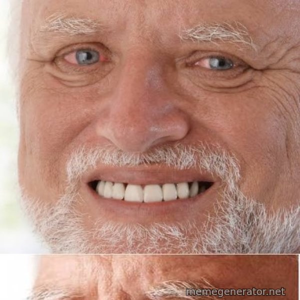 Harold Happy to Sad meme template